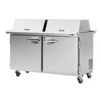 Turbo Air PST-60-24-N-DS Table de préparation réfrigérée Mega Top 60-1/4 po