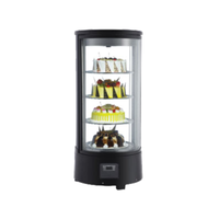 OMCAN 39552 18" Countertop Rotating Refrigerated Showcase 2.54 cu.ft.