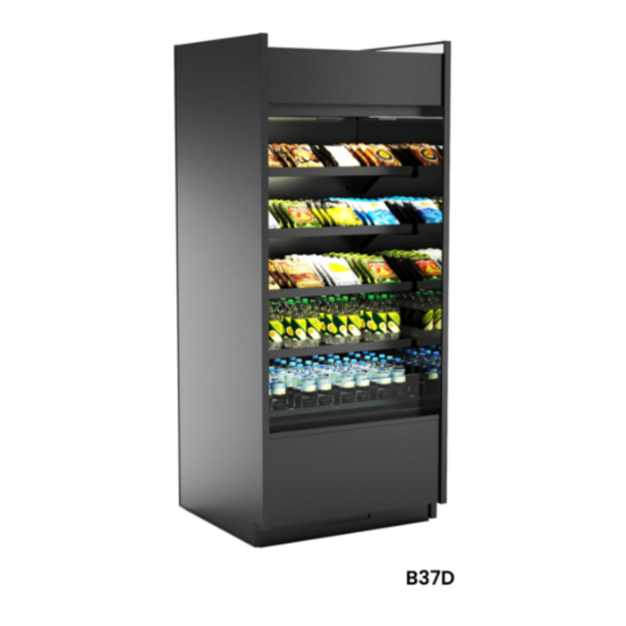 Structural Concepts B47D 47-5/8"W Oasis Self-Serve Non-Refrigerated Case