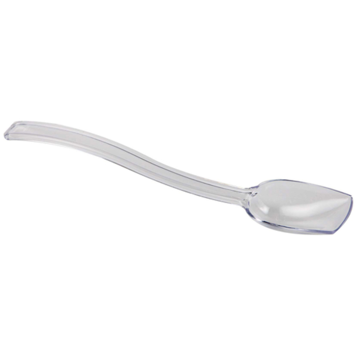 Omcan 80288 Solid Polycarbonate Buffet Serving Spoon, Clear, NSF