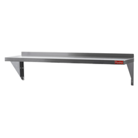 Rosko RO-WMS-3612 36"W x 12"D Wall Mounted Stainless Steel Shelf