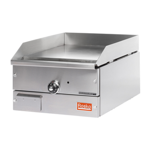 Rosko RO-GCG-18 18"W Gas Countertop Griddle with Thermostatic Controls
