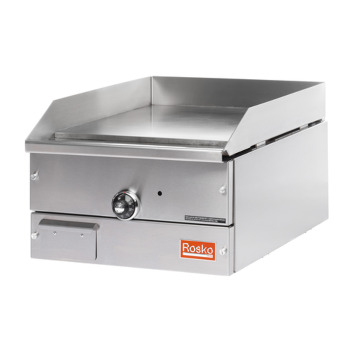 Rosko RO-GCG-18 18"W Gas Countertop Griddle with Thermostatic Controls