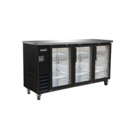 Celcold CBB72G 73"W 17.26 cu. ft. Back Bar Refrigerator