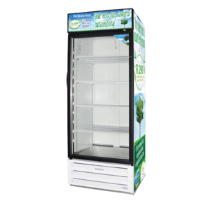 Fogel VR-26-HC 30"W Single Glass Door Merchandiser Refrigerator 26 cu. ft.