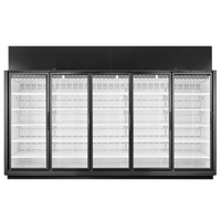 True TRM5M-NN-BLK-WHT-1BLKLLLLL-4 158.88-Inch Refrigerated Merchandiser