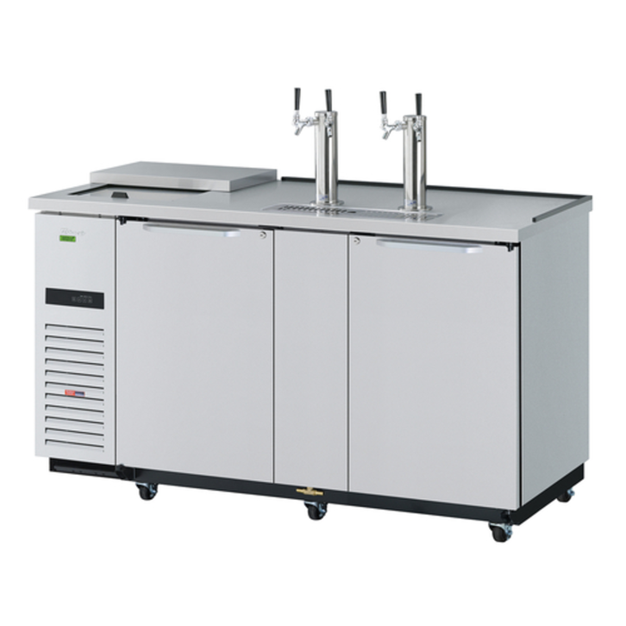 Turbo Air TCB-3SDD-N6 69" Draft Beer Cooler Dispenser