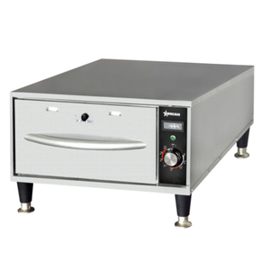 Omcan FW-CN-0001 Narrow Freestanding Single Drawer Food Warming Cabinet