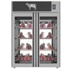 Stagionello 48045 Meat Curing Aging Cabinet With Meat Cuts Displayed Inside