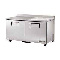 True TWT-60-HC 60-Inch Solid Door Work Top Refrigerator