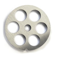 Tag alternatif : OMCAN 11219 #12 plaque de broyeur en acier inoxydable sans moyeu 18 mm trous plaque de hachoir à viande de style européen mouture grossière