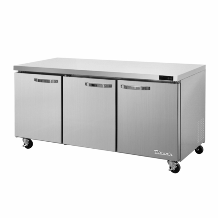 Blue Air BLUR72-HC 72-Inch Three-Section Undercounter Refrigerator