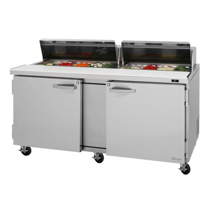 Turbo Air PST-72-N 72-5/8" PRO Series Sandwich Prep Table