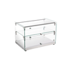 EFI NDCPS-2215 21.8"W Non-Refrigerated Countertop Display Case For Showcasing Baked Goods And Pastries.