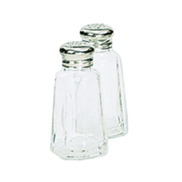 SMT-2 2 oz. Glass Paneled Mushroom Top Salt/Pepper Shaker
