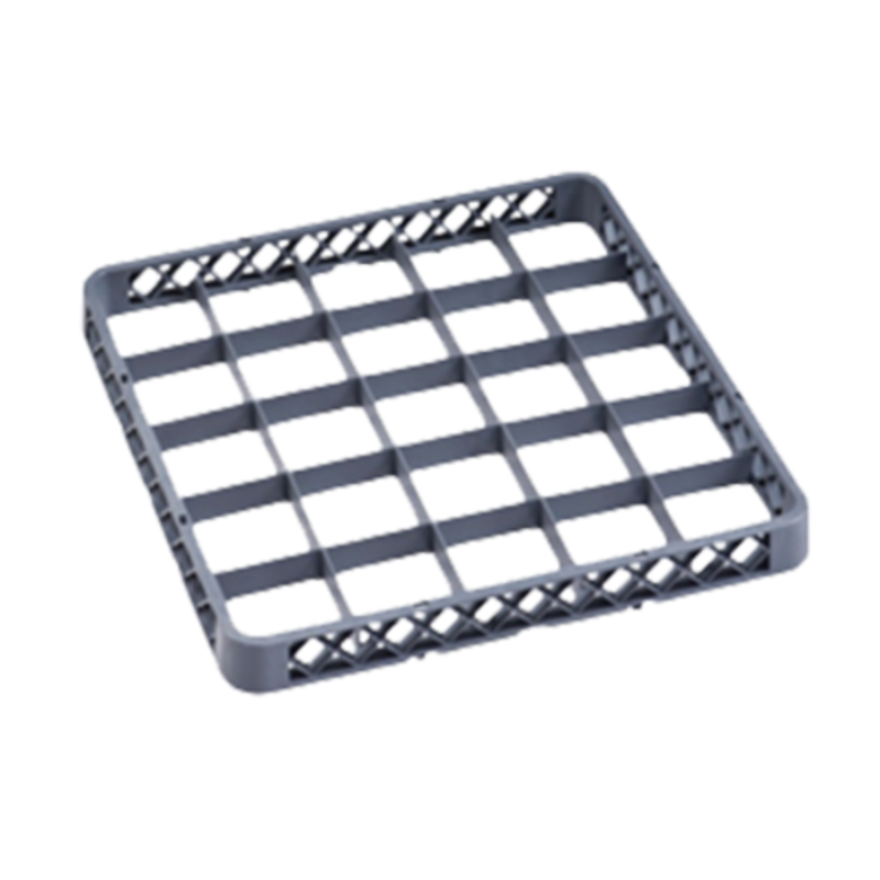 Omcan 33873 Dishwasher Rack 25-Cup Extender snap-on commercial dishwasher rack extender for taller items, 500x500mm