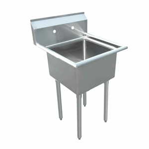 Omcan 43072 Stainless Steel One Compartment Pot Sink 20" x 20"