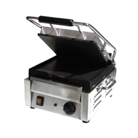 Omcan 21464 Single Panini Grill 10" x 11" Cooking Surface
