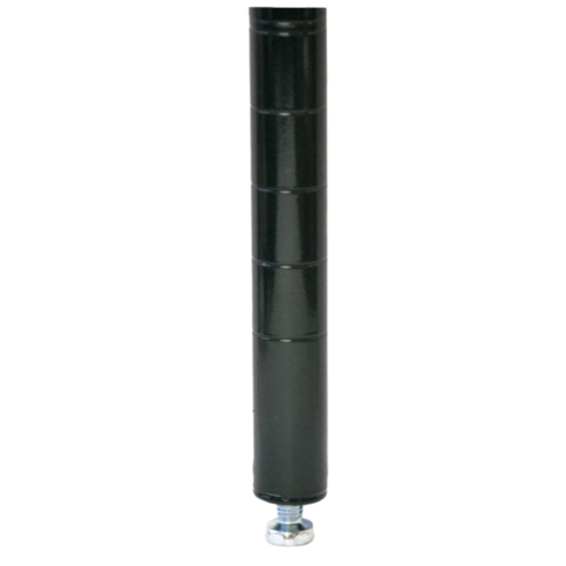 Chrome Plated Steel Wire Shelving Post 74-inch Height For Durable Commercial Storage Solutions