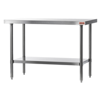 Rosko RO-WT-3630 36"L x 30"W Stainless Steel Work Table