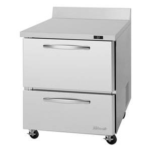 Comptoir Réfrigéré de Travail Série PRO 27,5" Turbo Air PWR-28-D2-N