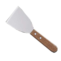 S-117 8" Stainless Steel Dough Cutter and Pan Scraper