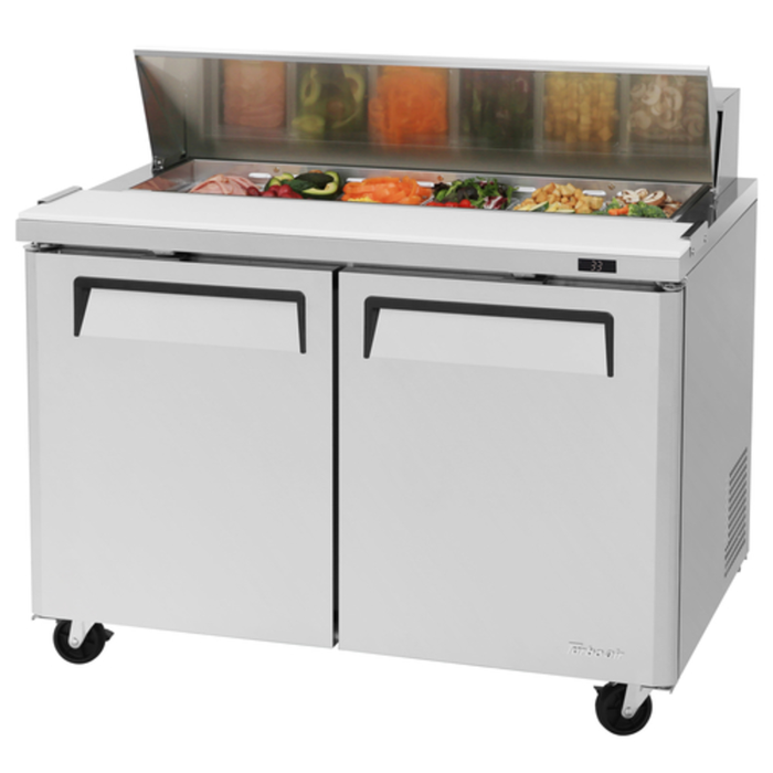 Turbo Air MST-48-N Table de préparation réfrigérée à sandwichs/salades 48 po série M3