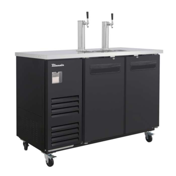 Blueair BLKC59-2B-HC 58-3/4" Draft Beer Keg Cooler