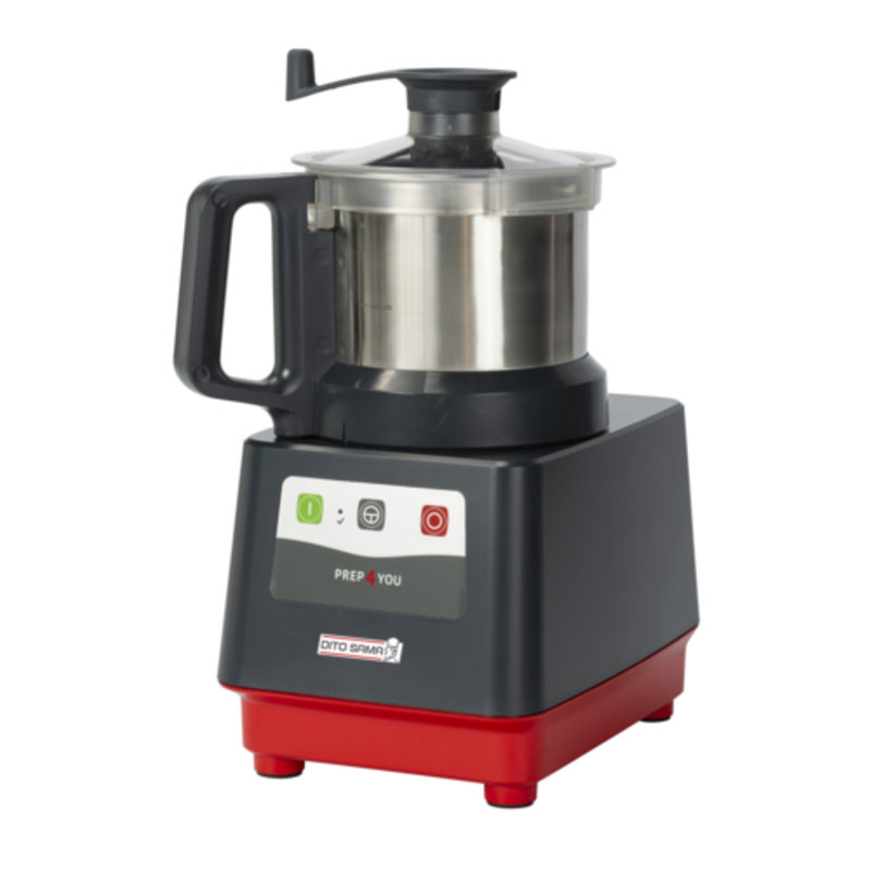 Dito Sama Vertical Cutter Mixer Featuring A Compact Design And Stainless Steel Bowl For Efficient Food Preparation
