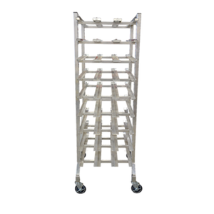 Omcan 27769 Can Storage Rack 29" x 26.5" 162 Can Capacity