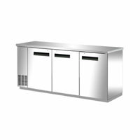 EFI Sales CBBSDR3-72CC 72.8-Inch Refrigerated Back Bar Cabinet