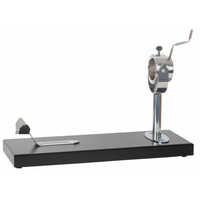 Support à jambon professionnel Omcan 48229 avec base en bois pour une découpe facile