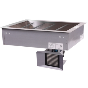 Alto-Shaam Cold Food Well Unit, Refrigerated Drop-In Design With 5 Pan Capacity And Digital Thermostat.
