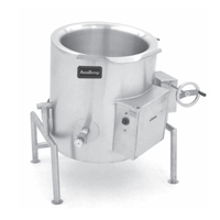 AccuTemp ALTWE-40 40 Gallon Electric Tilting Floor-Mounted Steam Kettle