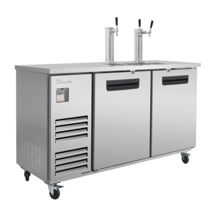 Blue Air BLKC69-3S-HC 69" Draft Beer Keg Cooler