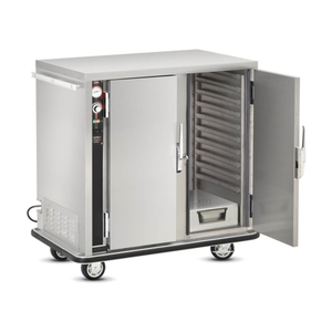 FWE PS-1220-20 Mobile Heated Holding Cabinet 43"W 20 Pan Capacity