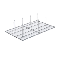 Eloma 500404 Chicken Grid Roasting Rack, 12" x 20", 8-Chicken Capacity
