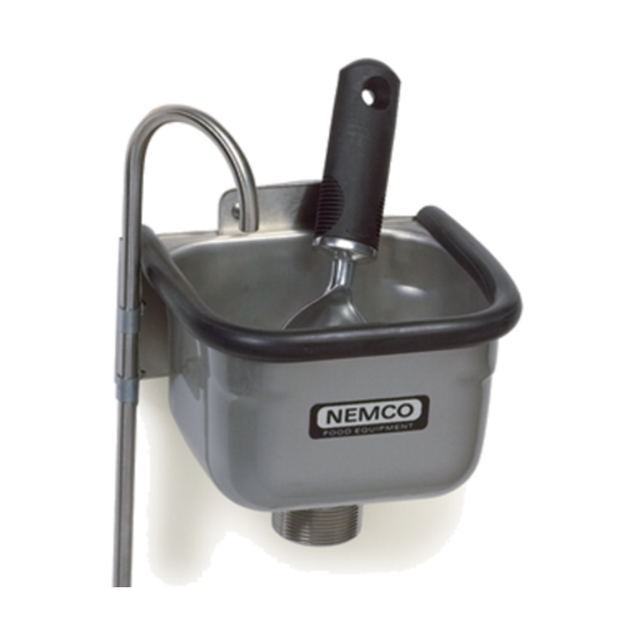 Nemco 77316-7A 7" Ice Cream Spade Dipper Well Station