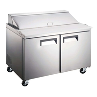 Ancaster PTS-60 60.2 x 29.5 Refrigerated Sandwich Prep Table