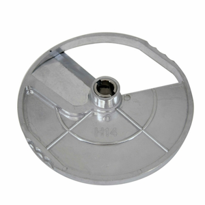 TRENTO 22333 Food Processor Slicing Disc Plate, 14mm Blade