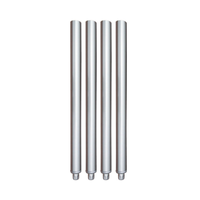 Omcan 44624 14″ Stainless Steel Legs for Ice Bins - set of 4 commercial ice bin replacement legs, stainless steel