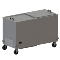 Silver King SKFMW50-ELUS1 50" Deepwell Mobile Chest Freezer