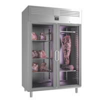 Infrico IRR-AGB1402MDA 54-3/8" Meat Curing Aging Display Refrigerator