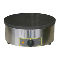 Equipex 350FE Single Electric Crepe Maker 13.75 Inch Plate