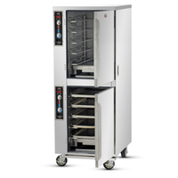 FWE MT-1826-7-7 Full Height Split Cavity Heated Holding Cabinet