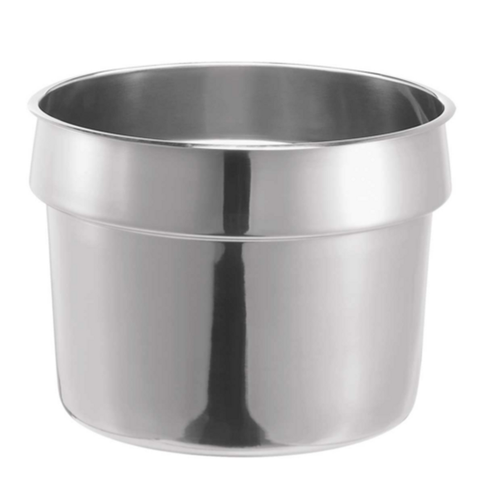 Server 84131 11 Qt. Round Stainless Steel Vegetable Inset