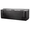 OMCAN 50041 95" Wide Commercial Bar Bottle Cooler Refrigerator For Efficient Beverage Storage