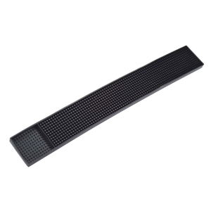 Tapis de bar en caoutchouc antidérapant durable Omcan 80364 pour service de boissons professionnel