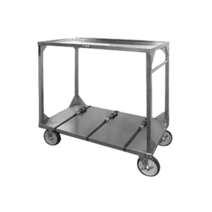 FWE ITT-72-104 Tray Delivery Cart 51"L x 28.25"W Stainless Steel