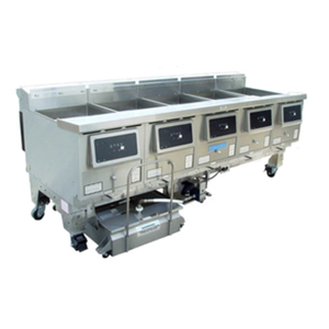 Ultrafryer B-E15-18-5-UC 70-110 lb Electric Multiple Battery Fryer